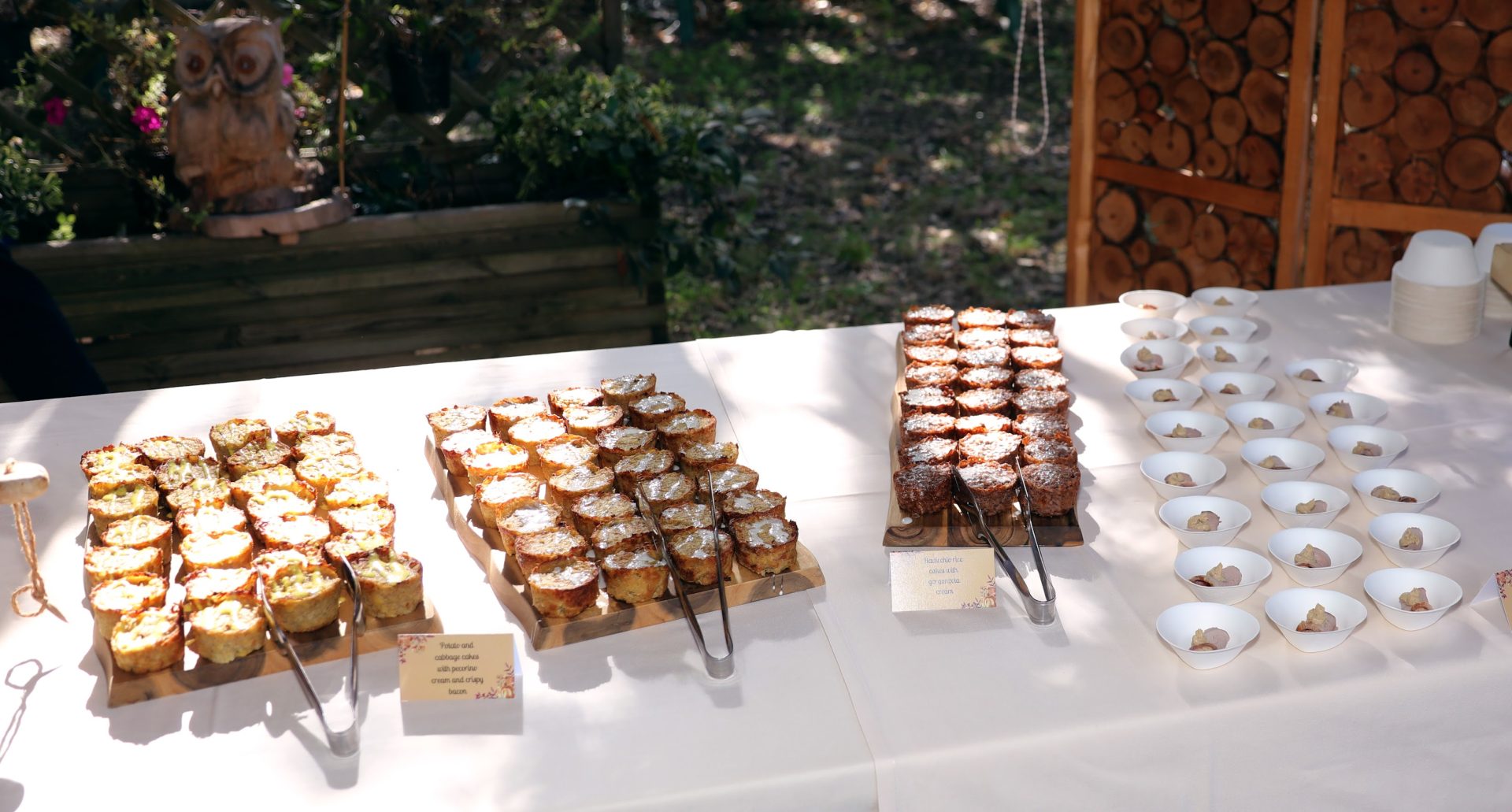 Welcome food and refreshments by Giulia Lab